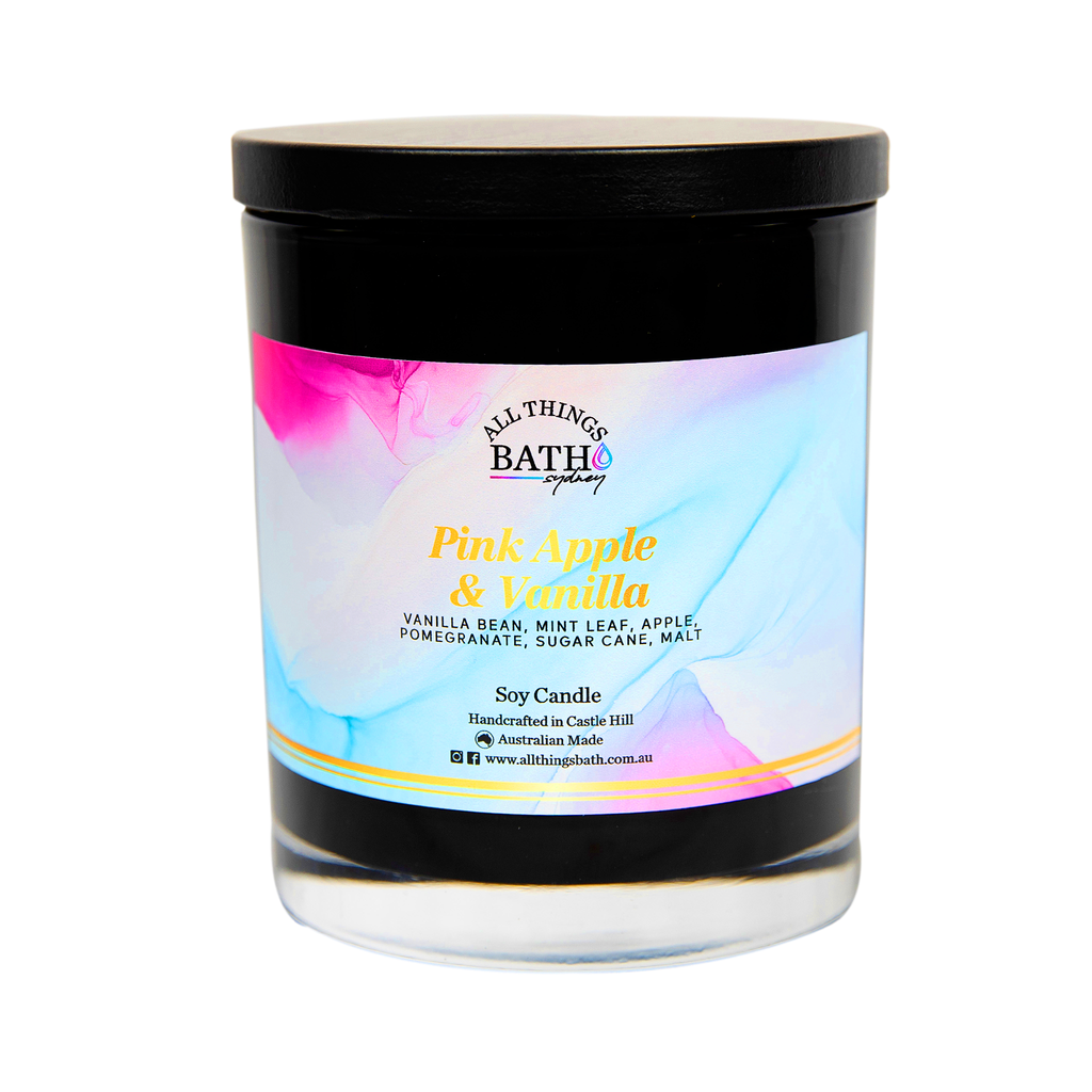 pink-apple-vanilla-soy-candle-black-XL-all-things-bath