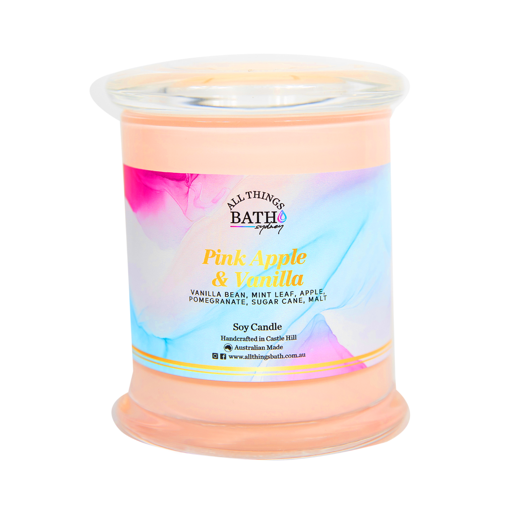 pink-apple-vanilla-soy-candle-XL-all-things-bath